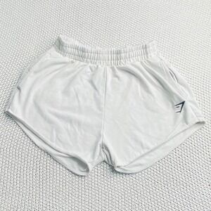 Gymshark Loose Lifting Shorts with Pockets and Black‎ Embroidered Logo